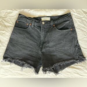 Abercrombie and Fitch high rise shorts